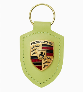 Crest Keyring Yellow