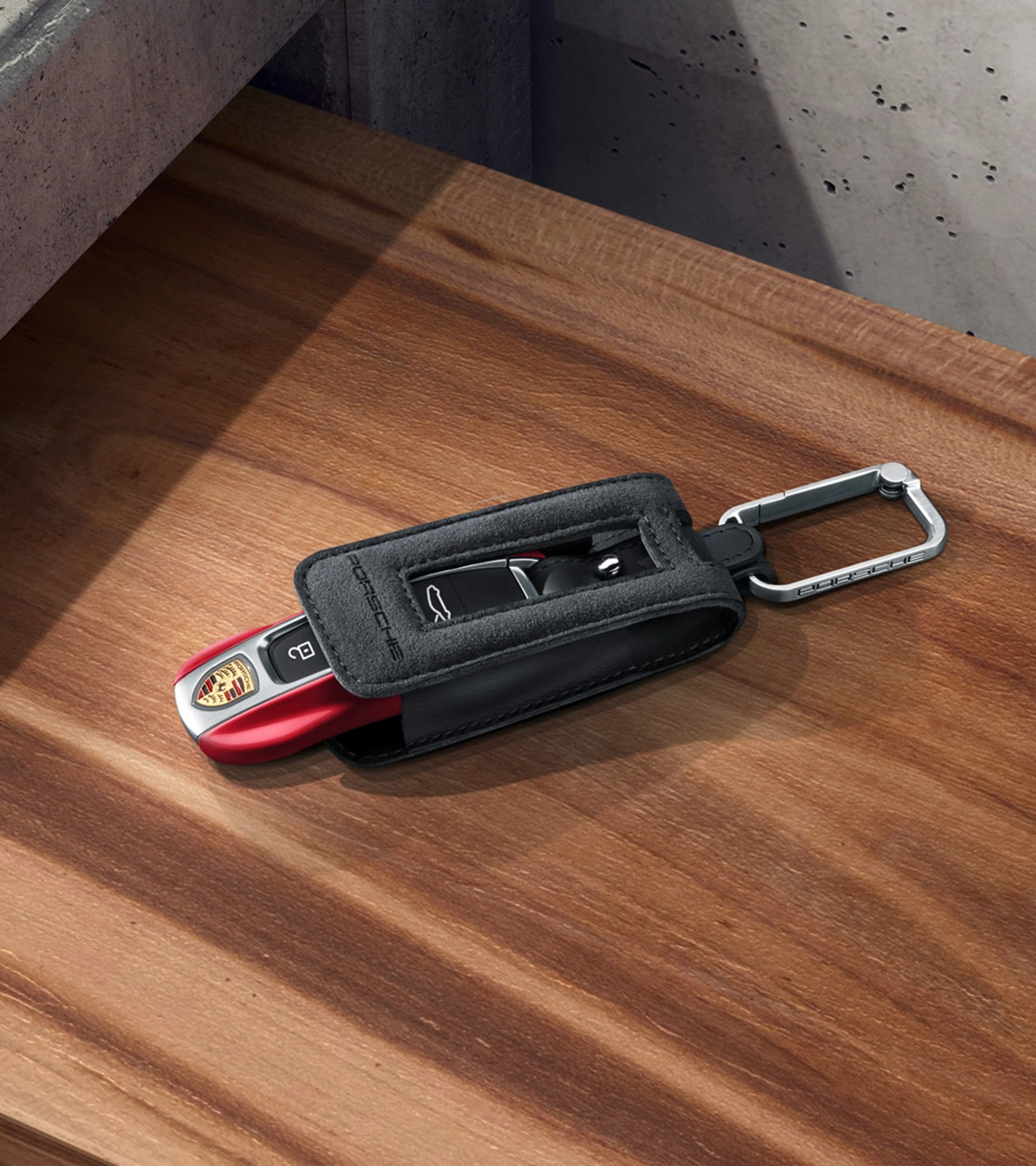 Estuche para llaves Porsche Race-Tex