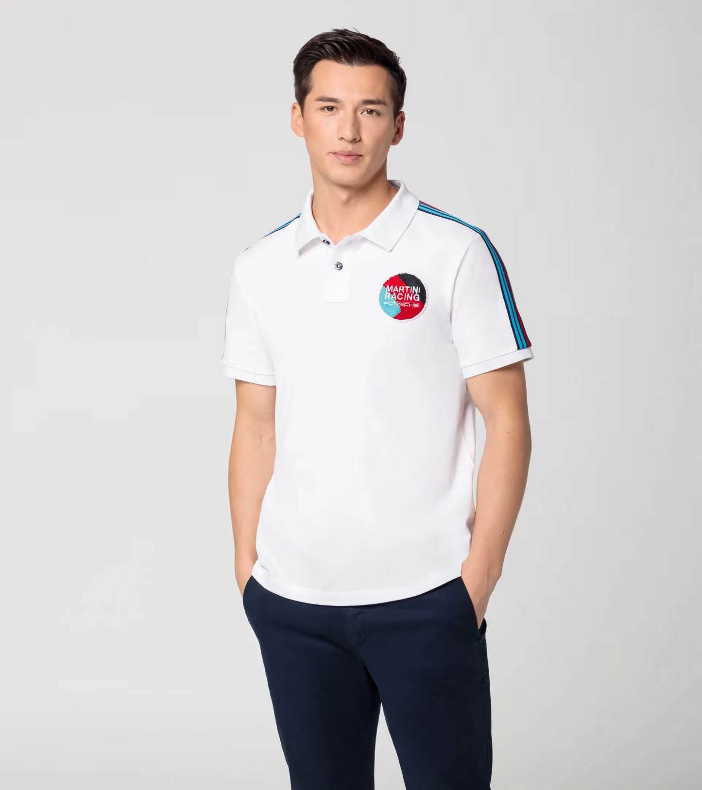 MARTINI RACING Collection, Polo-Shirt, Men, white, M