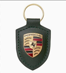 Crest Keyring Oak Green