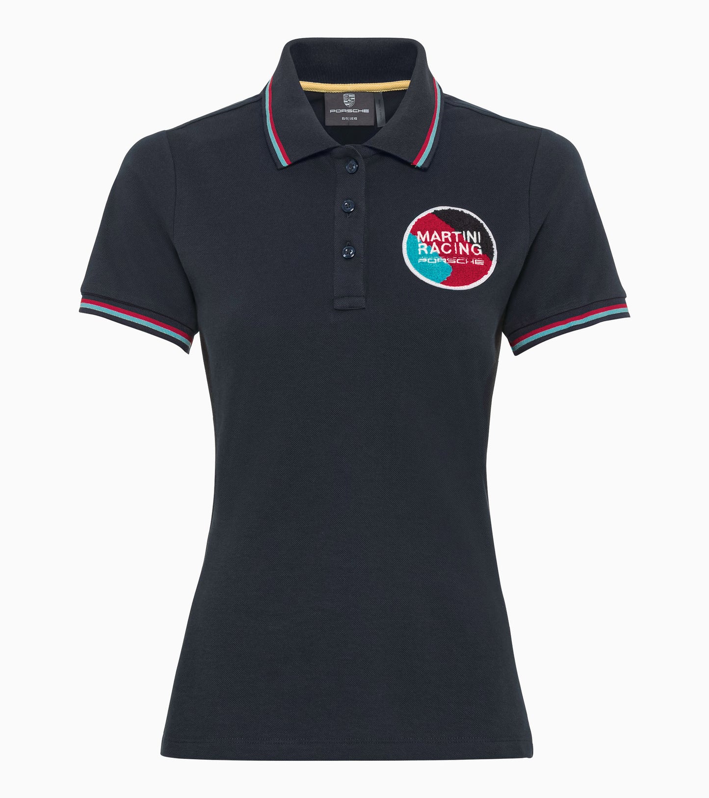 POLO AZUL MARINO  PORSCHE CUELLO CAMISA - TALLA S