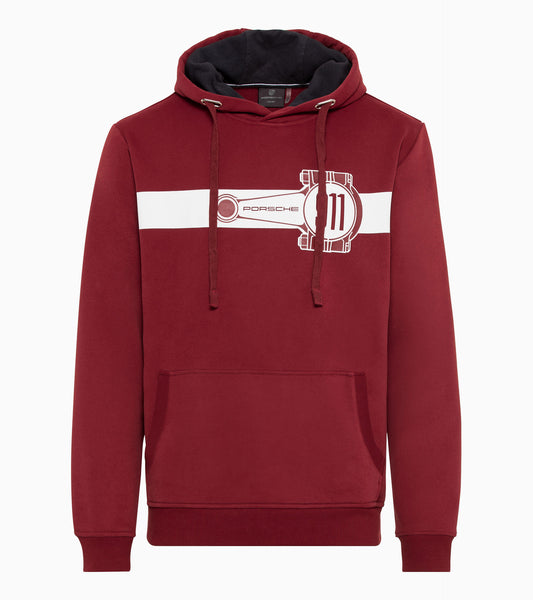 Essential Collection, Hoodie Pleuel, Men, bordeaux, M