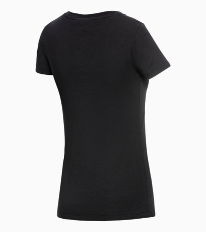 POLO NEGRO ESCUDO PORSCHE TALLA S - MUJER