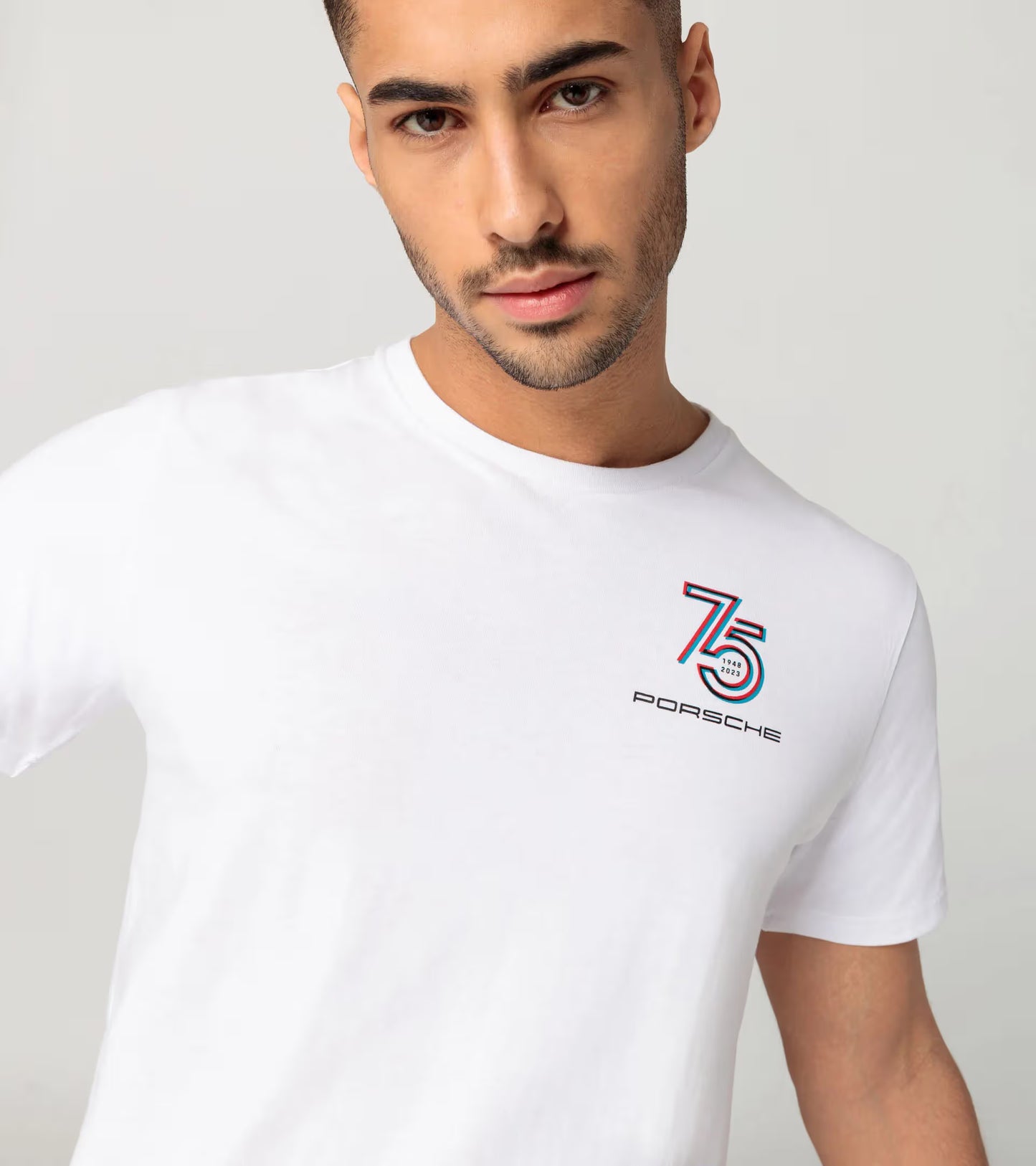 75 Y Porsche Sports Car, T-Shirt, Men, white, L