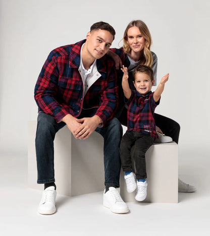 Turbo Nr. 1 Collection, Polo-Shirt Kids, red checked, 122/128