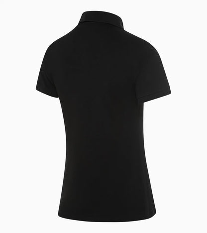 Polo Shirt, Porsche logo, women, black, M