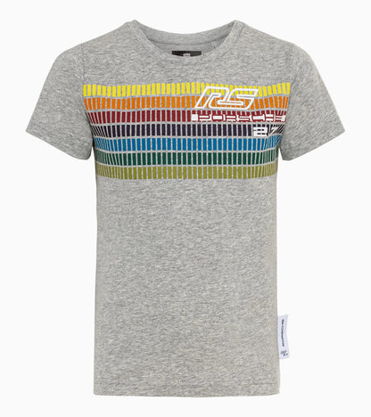 Polo para niños, gris melange, 110/116