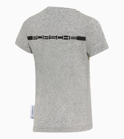 Polo para niños, gris melange, 110/116