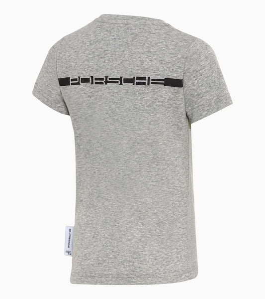 Polo para niños, gris melange, 110/116